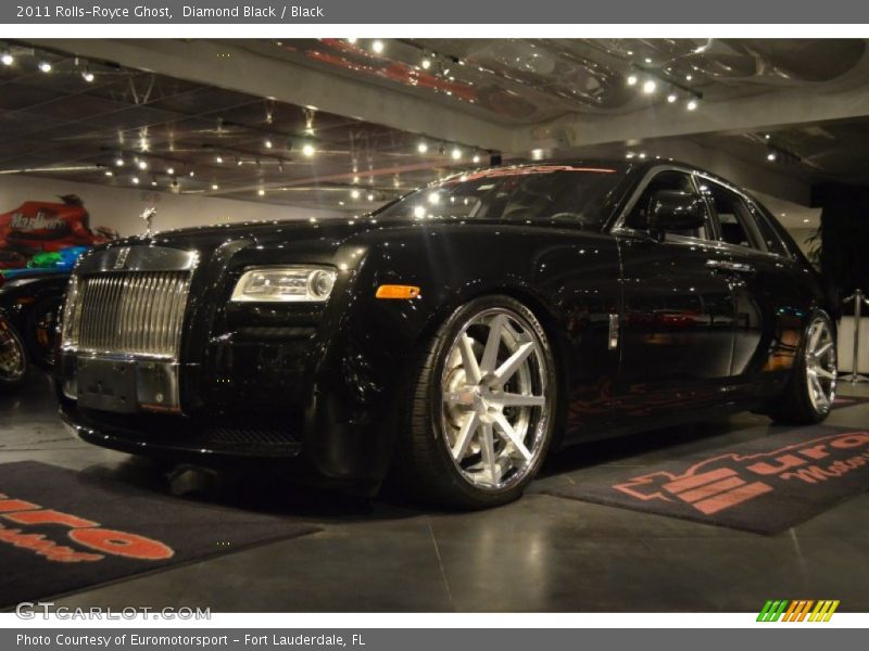 Diamond Black / Black 2011 Rolls-Royce Ghost