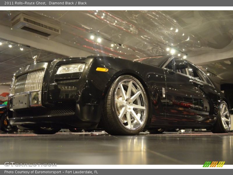 Diamond Black / Black 2011 Rolls-Royce Ghost