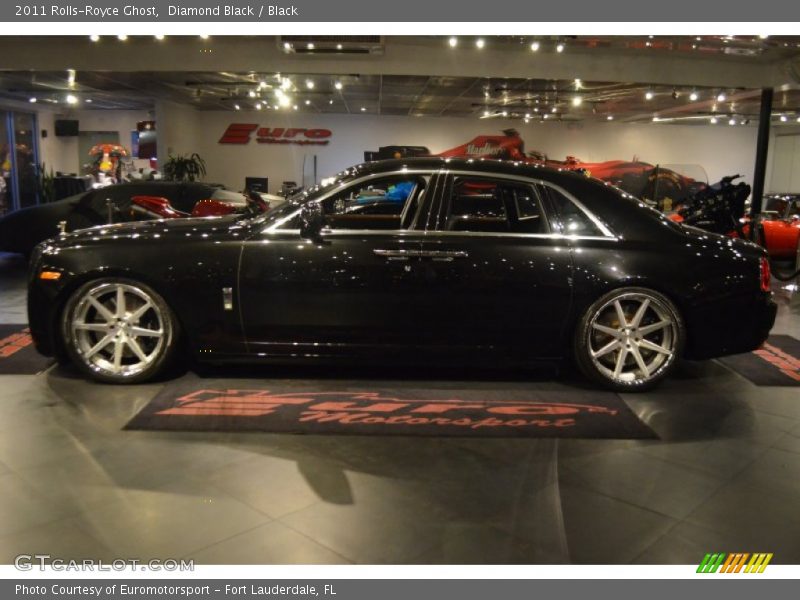 Diamond Black / Black 2011 Rolls-Royce Ghost