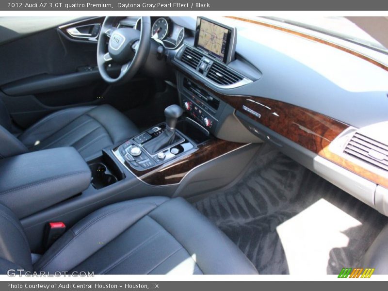 Daytona Gray Pearl Effect / Black 2012 Audi A7 3.0T quattro Premium