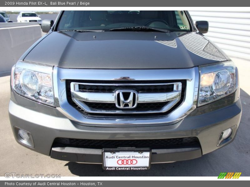 Bali Blue Pearl / Beige 2009 Honda Pilot EX-L