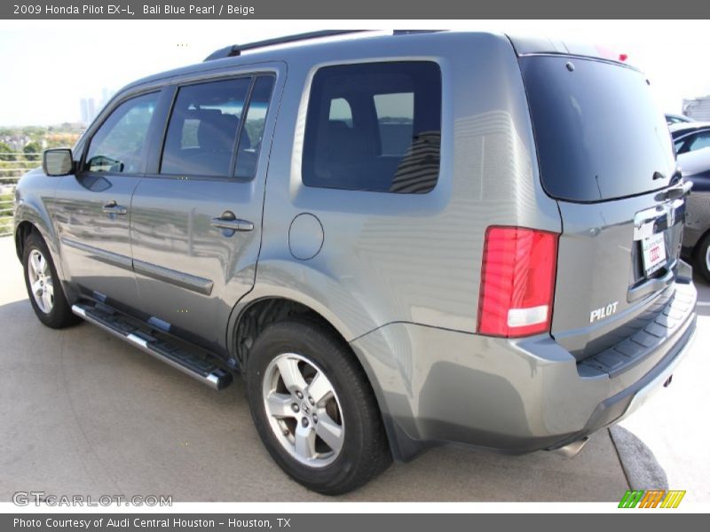 Bali Blue Pearl / Beige 2009 Honda Pilot EX-L