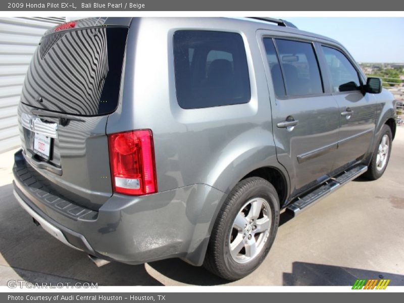 Bali Blue Pearl / Beige 2009 Honda Pilot EX-L