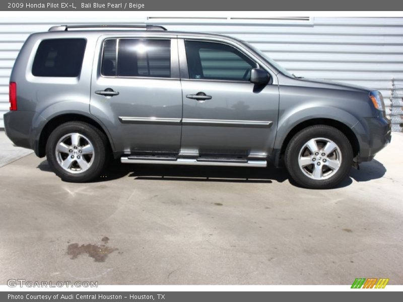 Bali Blue Pearl / Beige 2009 Honda Pilot EX-L