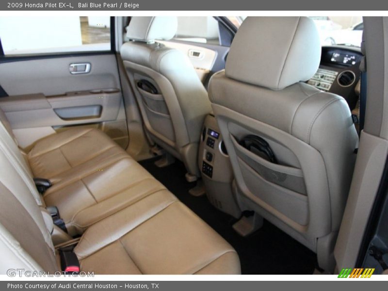 Bali Blue Pearl / Beige 2009 Honda Pilot EX-L