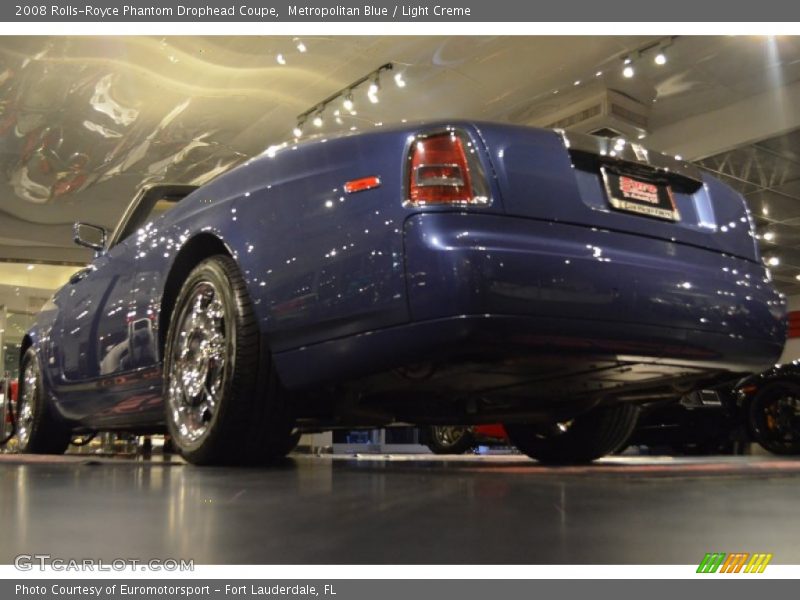 Metropolitan Blue / Light Creme 2008 Rolls-Royce Phantom Drophead Coupe