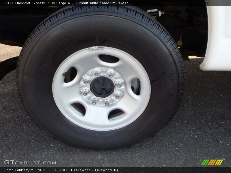 Summit White / Medium Pewter 2014 Chevrolet Express 1500 Cargo WT