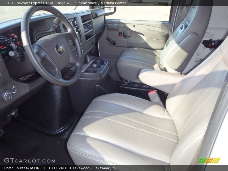 Summit White / Medium Pewter 2014 Chevrolet Express 1500 Cargo WT