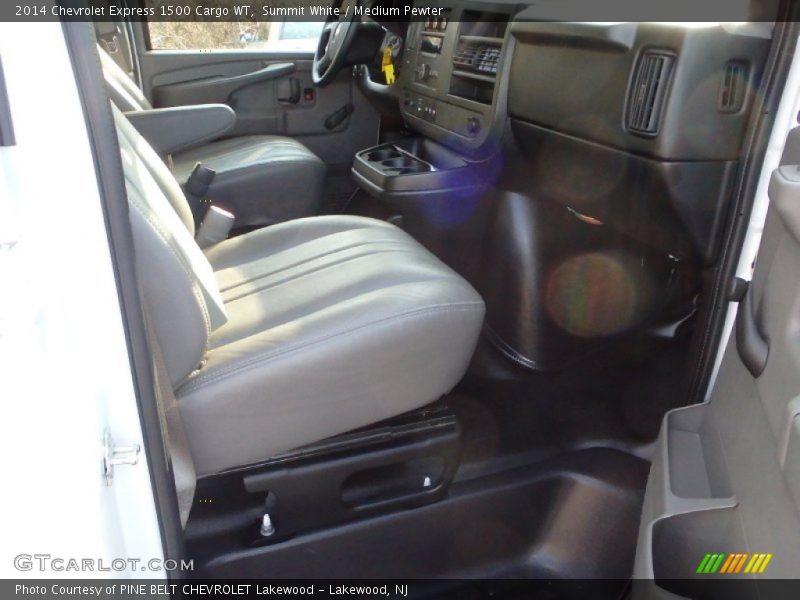 Summit White / Medium Pewter 2014 Chevrolet Express 1500 Cargo WT