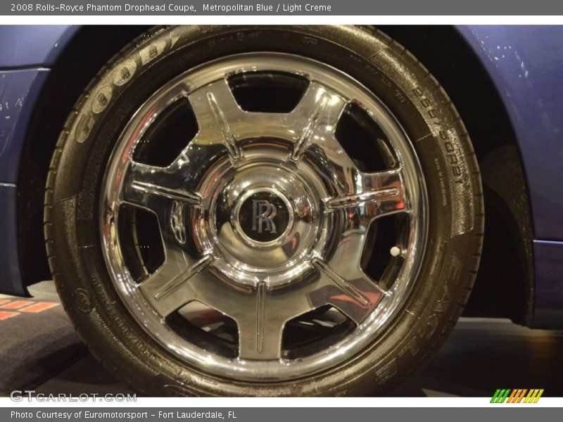 Metropolitan Blue / Light Creme 2008 Rolls-Royce Phantom Drophead Coupe