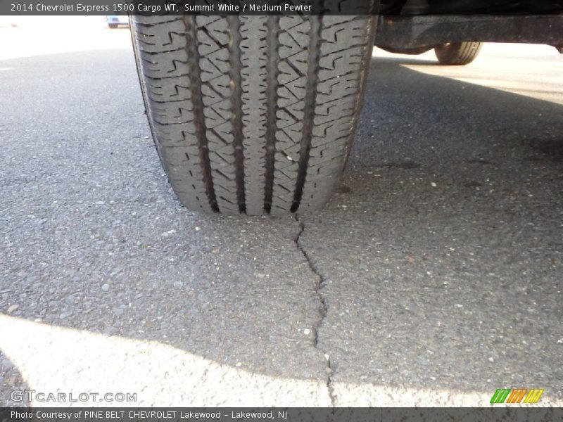 Summit White / Medium Pewter 2014 Chevrolet Express 1500 Cargo WT