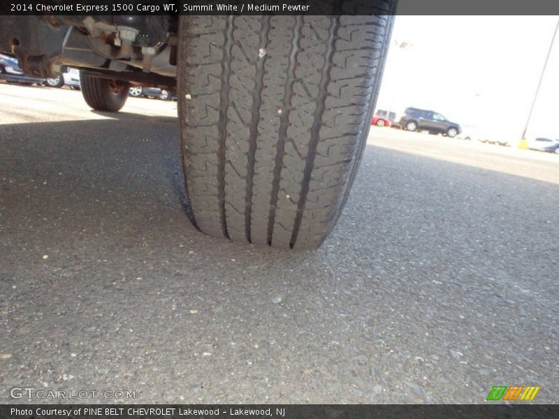 Summit White / Medium Pewter 2014 Chevrolet Express 1500 Cargo WT