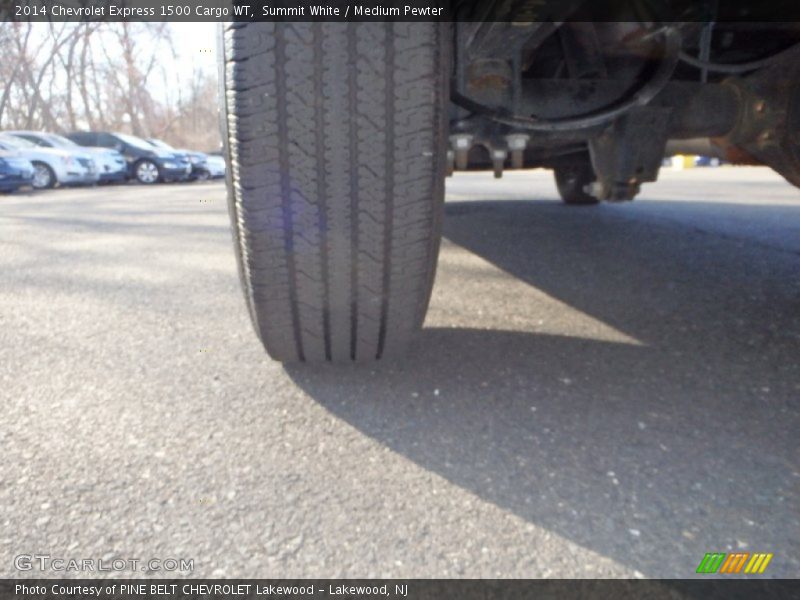 Summit White / Medium Pewter 2014 Chevrolet Express 1500 Cargo WT