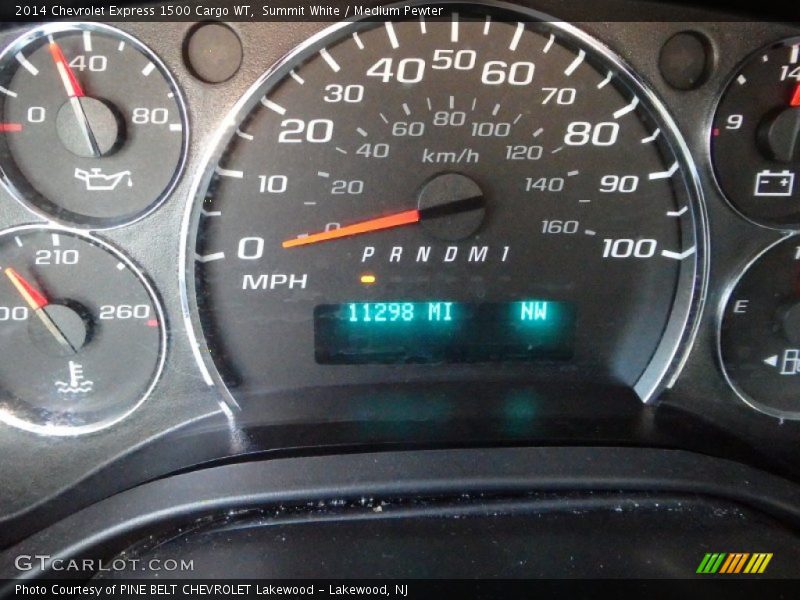 Summit White / Medium Pewter 2014 Chevrolet Express 1500 Cargo WT