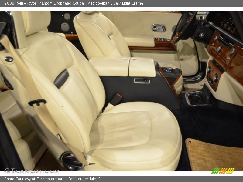 Metropolitan Blue / Light Creme 2008 Rolls-Royce Phantom Drophead Coupe