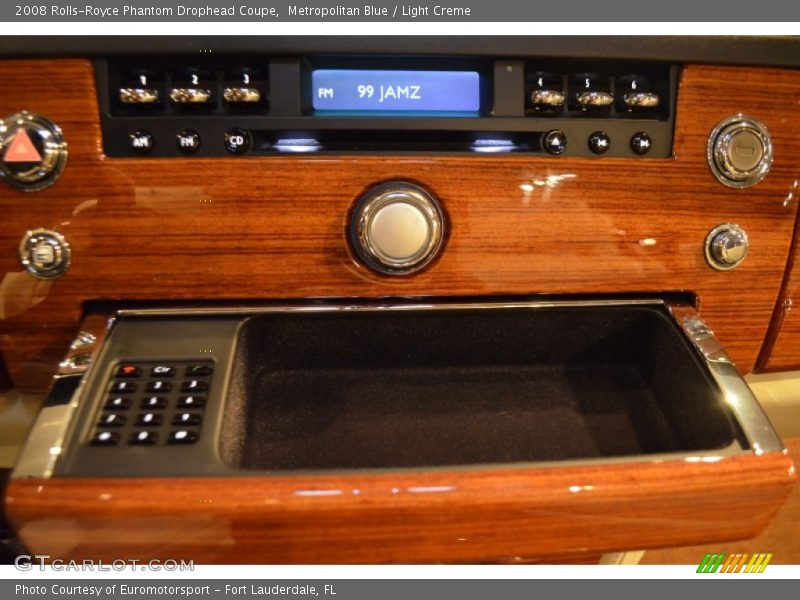 Metropolitan Blue / Light Creme 2008 Rolls-Royce Phantom Drophead Coupe