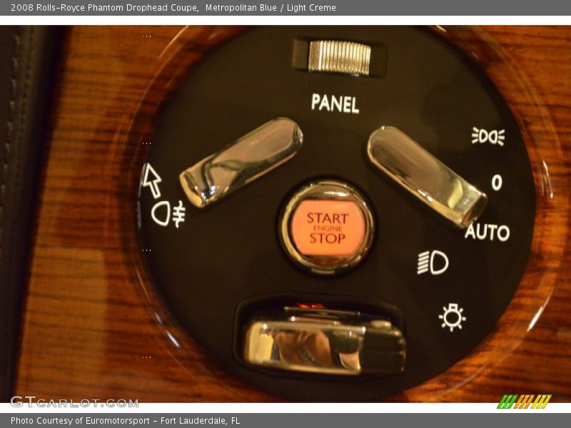 Metropolitan Blue / Light Creme 2008 Rolls-Royce Phantom Drophead Coupe