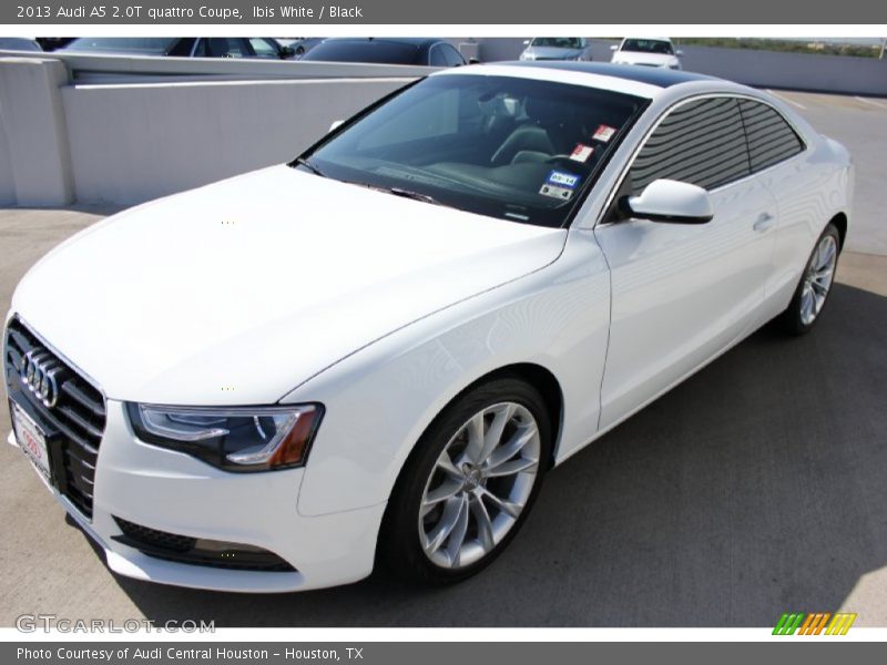 Ibis White / Black 2013 Audi A5 2.0T quattro Coupe
