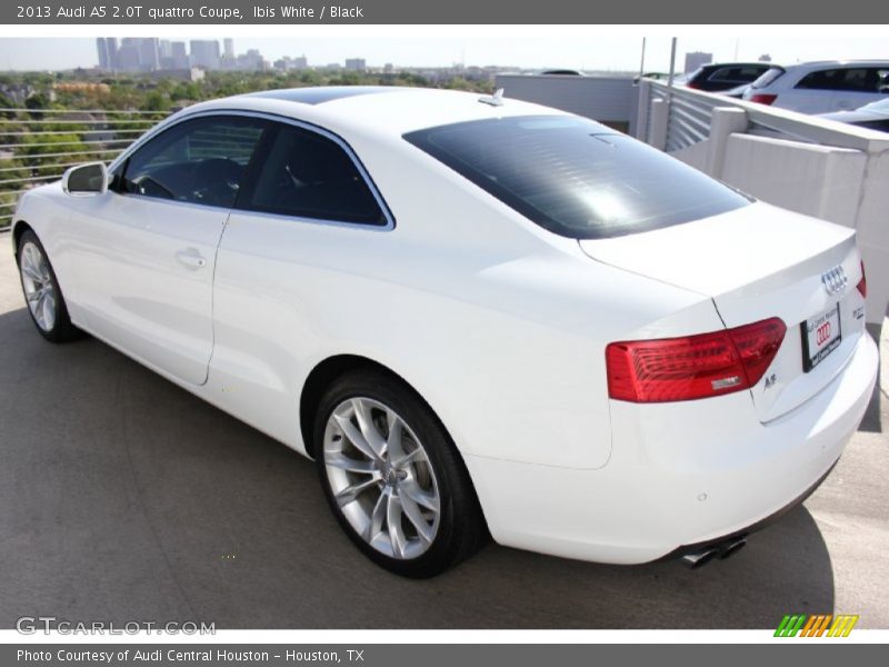 Ibis White / Black 2013 Audi A5 2.0T quattro Coupe