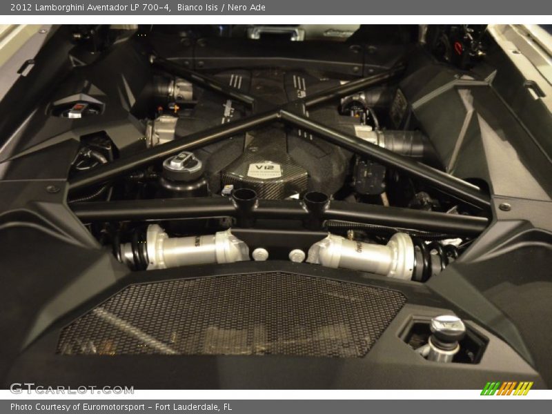  2012 Aventador LP 700-4 Engine - 6.5 Liter DOHC 48-Valve VVT V12