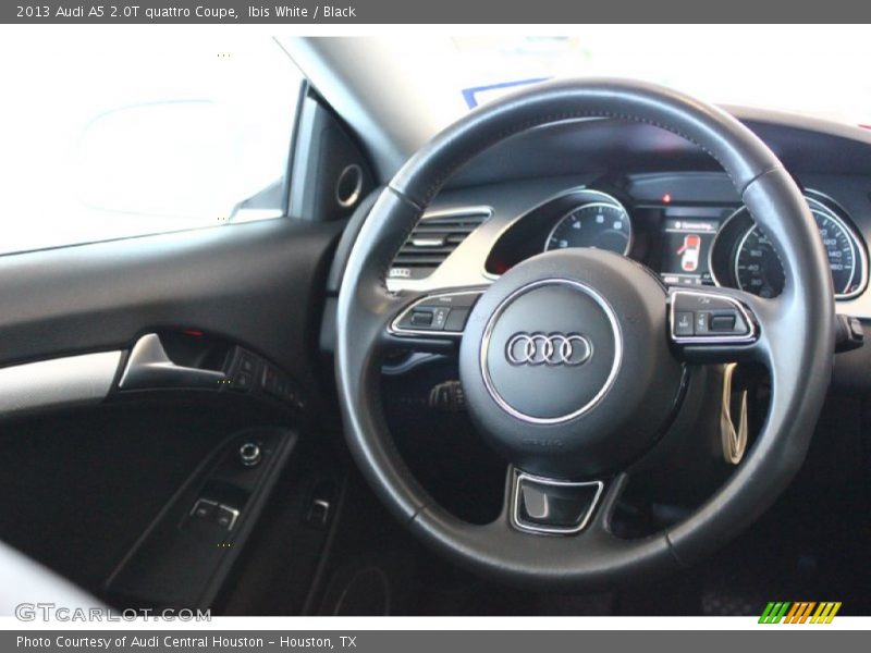 Ibis White / Black 2013 Audi A5 2.0T quattro Coupe