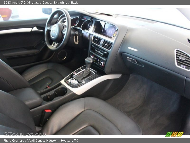 Ibis White / Black 2013 Audi A5 2.0T quattro Coupe