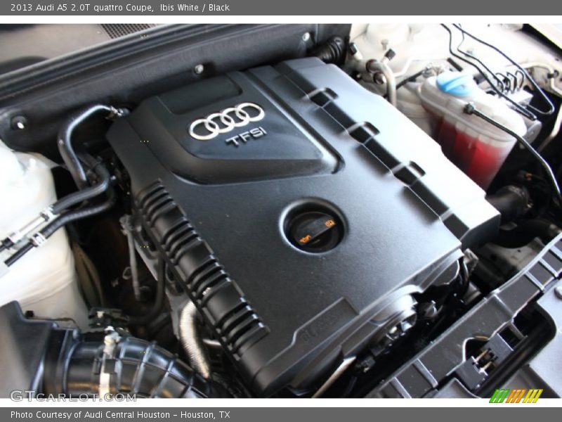 Ibis White / Black 2013 Audi A5 2.0T quattro Coupe