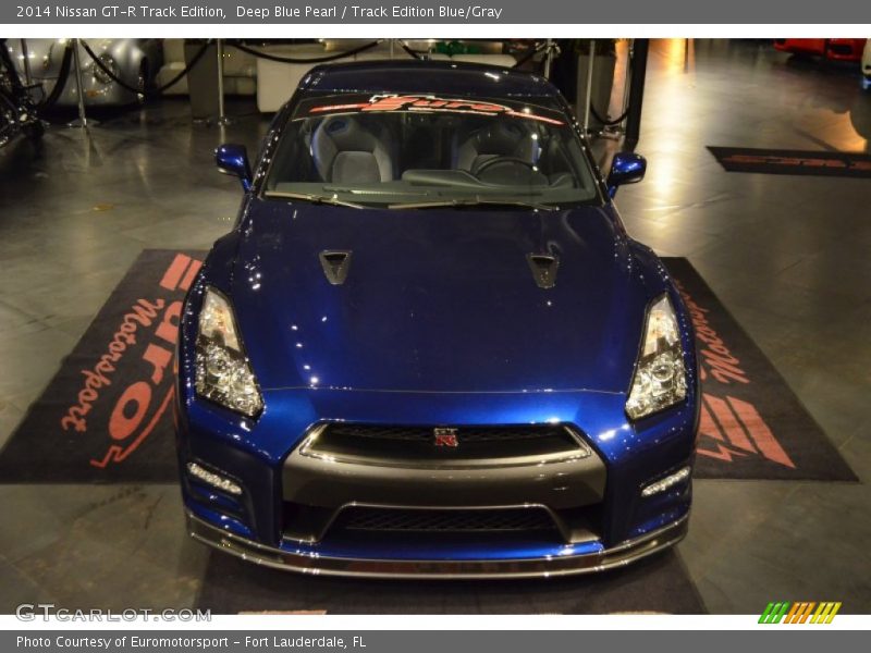 Deep Blue Pearl / Track Edition Blue/Gray 2014 Nissan GT-R Track Edition