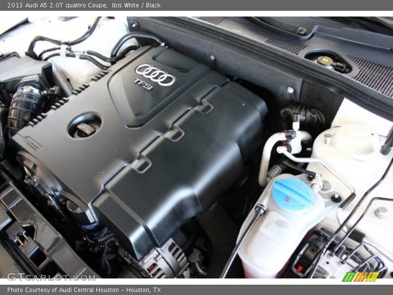 Ibis White / Black 2013 Audi A5 2.0T quattro Coupe