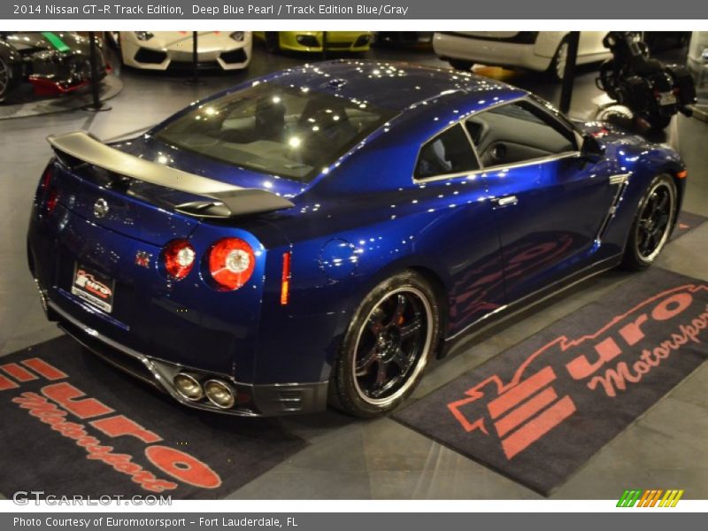 Deep Blue Pearl / Track Edition Blue/Gray 2014 Nissan GT-R Track Edition