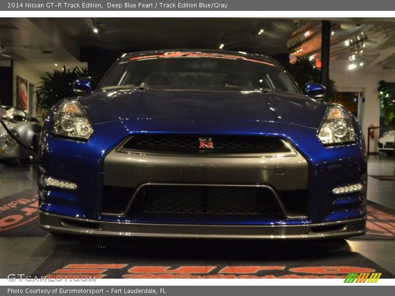 Deep Blue Pearl / Track Edition Blue/Gray 2014 Nissan GT-R Track Edition