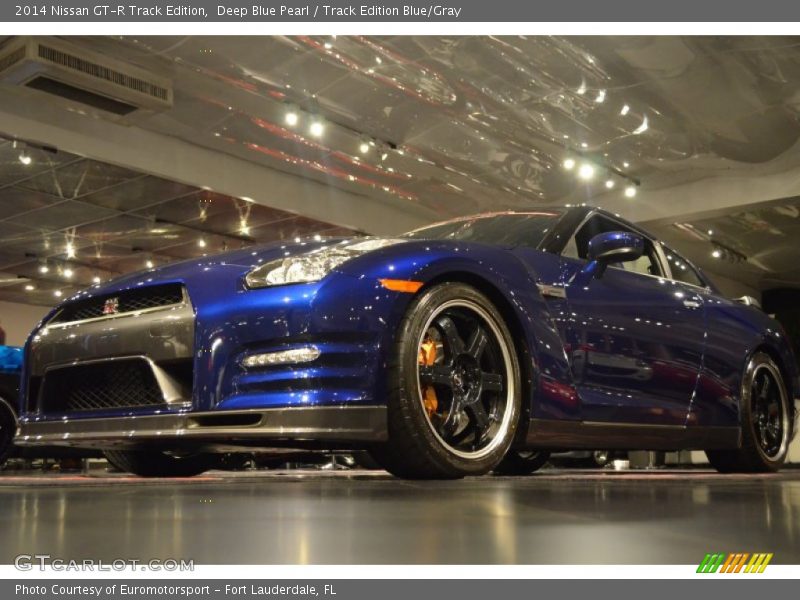 Deep Blue Pearl / Track Edition Blue/Gray 2014 Nissan GT-R Track Edition