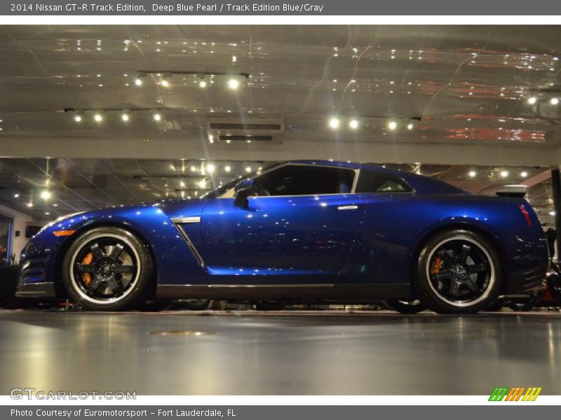 Deep Blue Pearl / Track Edition Blue/Gray 2014 Nissan GT-R Track Edition
