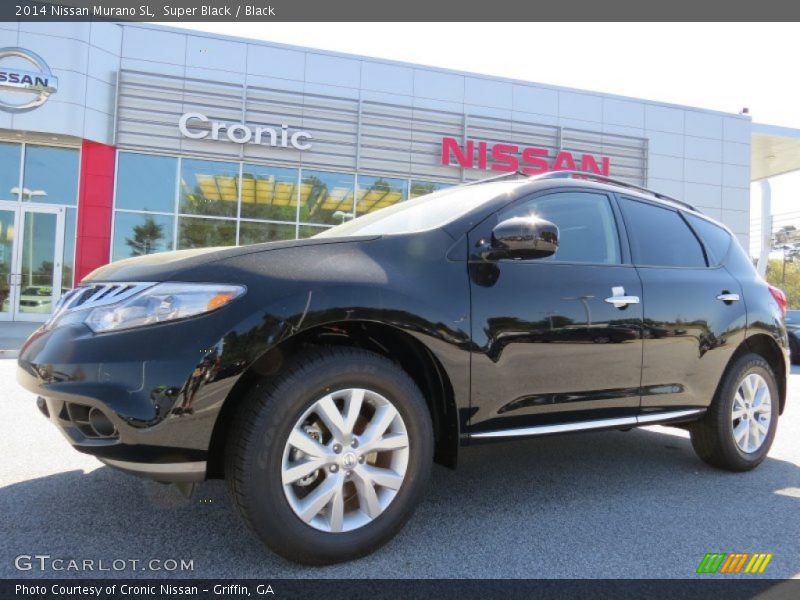 Super Black / Black 2014 Nissan Murano SL