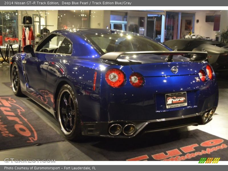 Deep Blue Pearl / Track Edition Blue/Gray 2014 Nissan GT-R Track Edition
