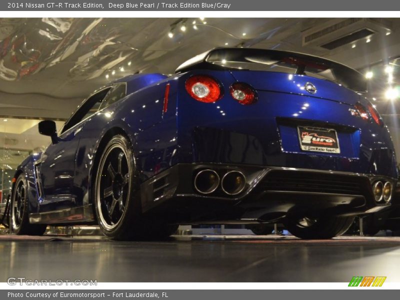 Deep Blue Pearl / Track Edition Blue/Gray 2014 Nissan GT-R Track Edition