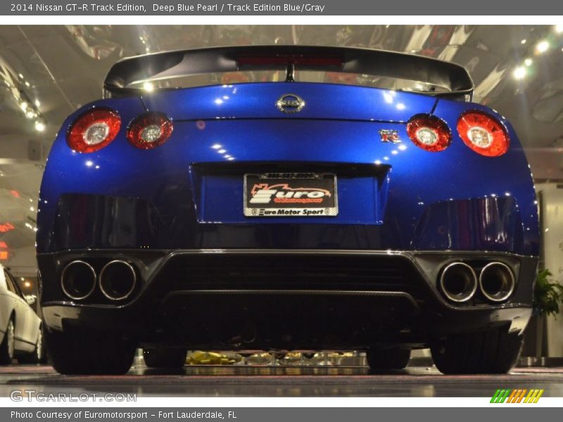 Deep Blue Pearl / Track Edition Blue/Gray 2014 Nissan GT-R Track Edition