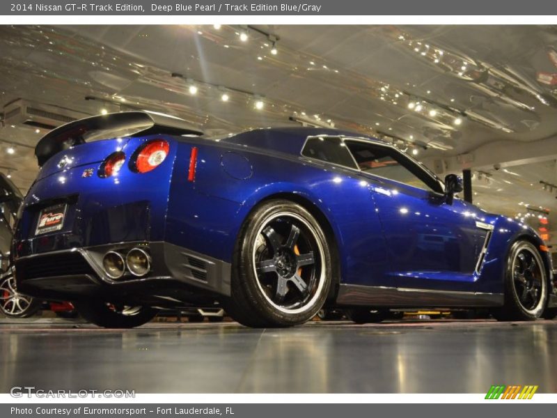 Deep Blue Pearl / Track Edition Blue/Gray 2014 Nissan GT-R Track Edition