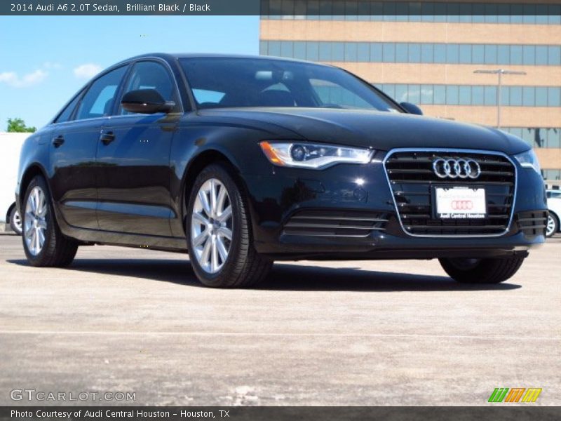 Brilliant Black / Black 2014 Audi A6 2.0T Sedan