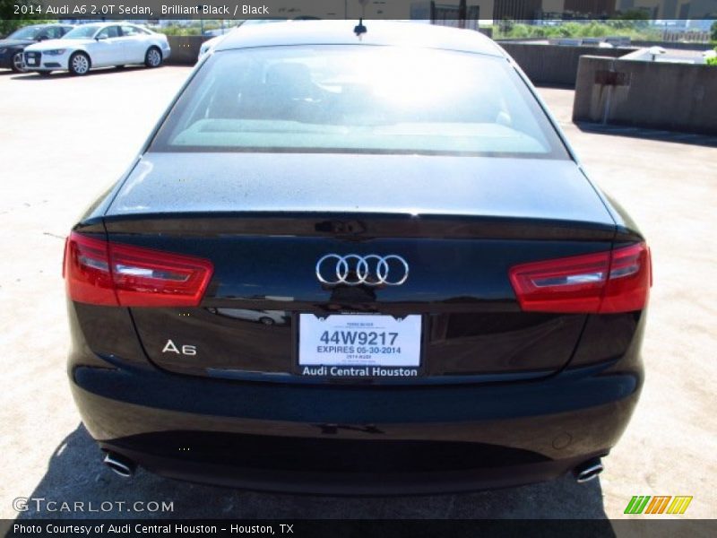 Brilliant Black / Black 2014 Audi A6 2.0T Sedan