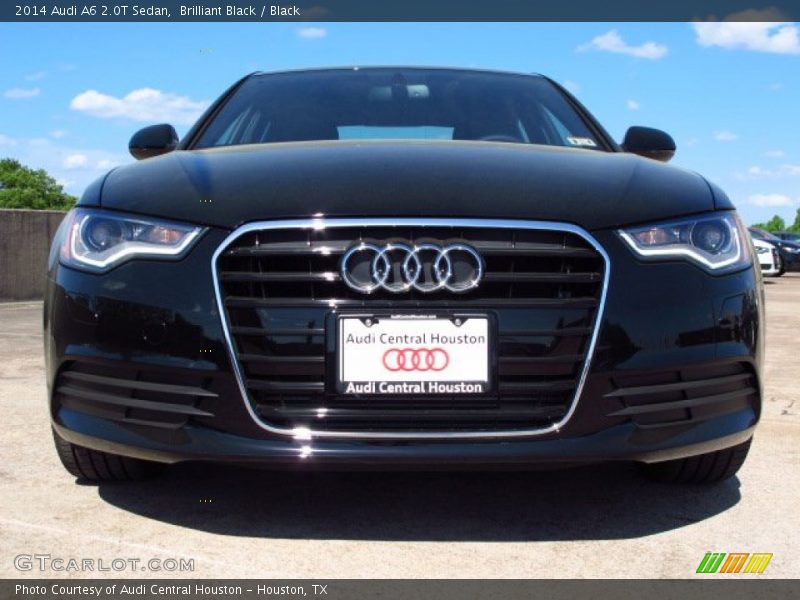 Brilliant Black / Black 2014 Audi A6 2.0T Sedan