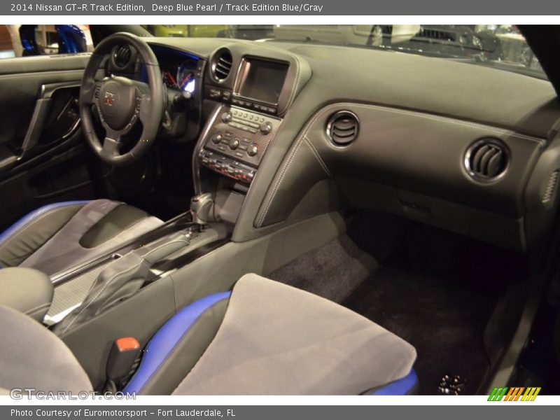 Dashboard of 2014 GT-R Track Edition