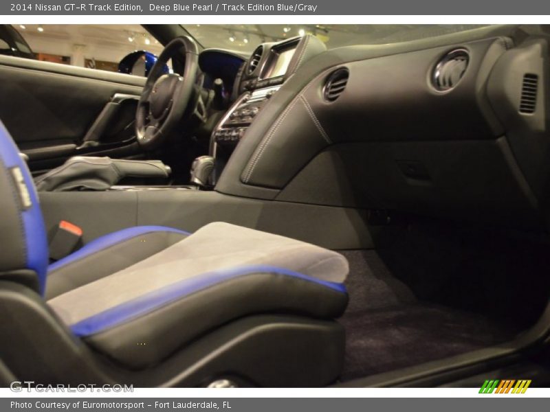 Deep Blue Pearl / Track Edition Blue/Gray 2014 Nissan GT-R Track Edition