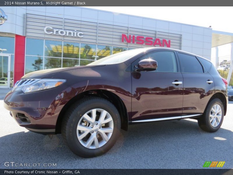 Midnight Garnet / Black 2014 Nissan Murano S
