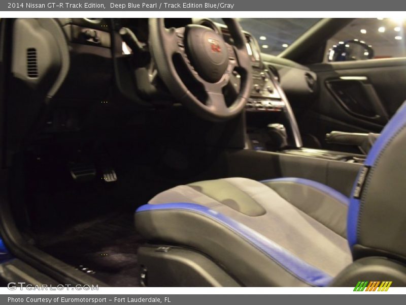 Deep Blue Pearl / Track Edition Blue/Gray 2014 Nissan GT-R Track Edition