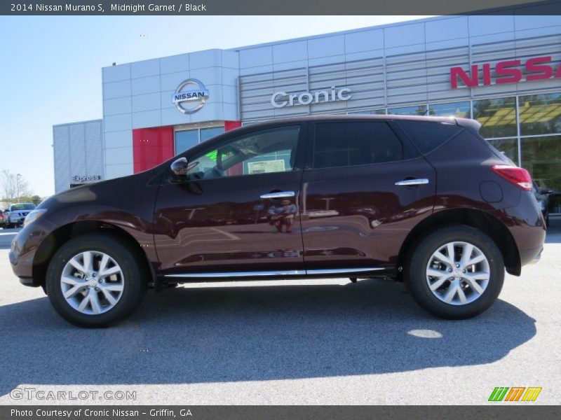 Midnight Garnet / Black 2014 Nissan Murano S