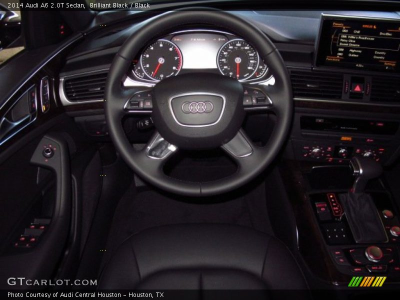 Brilliant Black / Black 2014 Audi A6 2.0T Sedan
