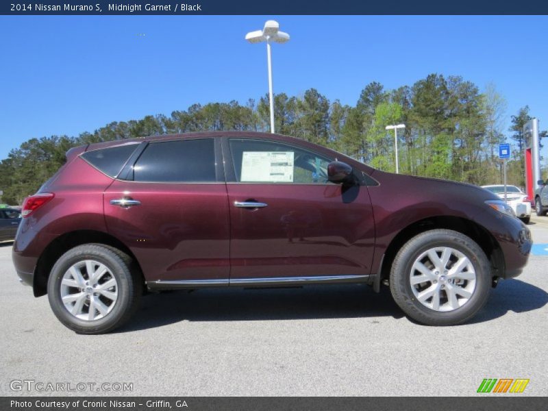 Midnight Garnet / Black 2014 Nissan Murano S