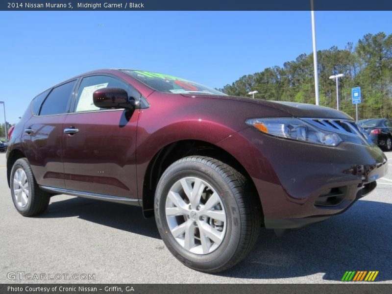 Midnight Garnet / Black 2014 Nissan Murano S