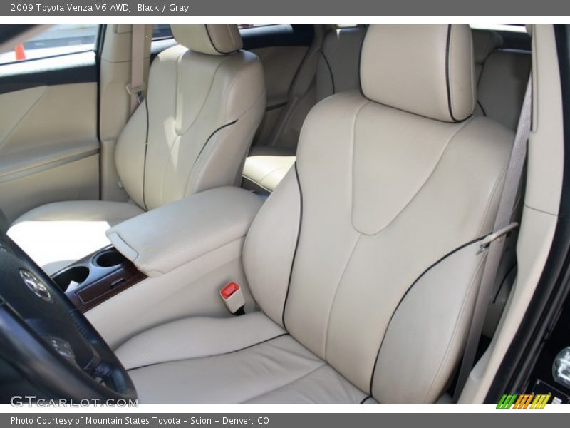 Black / Gray 2009 Toyota Venza V6 AWD